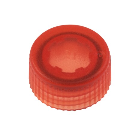 Celltreat CAP ONLY, Orng Screw Top Micro Tube Cap, O-Ring, Transluc, Non-sterile, PK1000 230842N